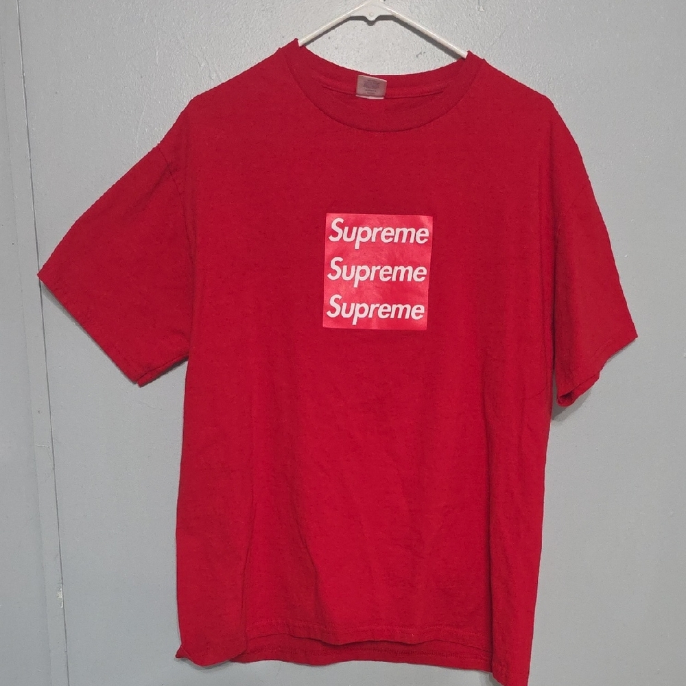 Supreme Asspizza Triple Box Logo Red 2021